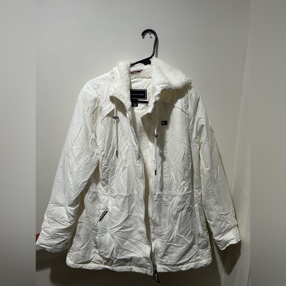 Tommy Hilfiger Women's White Jacket